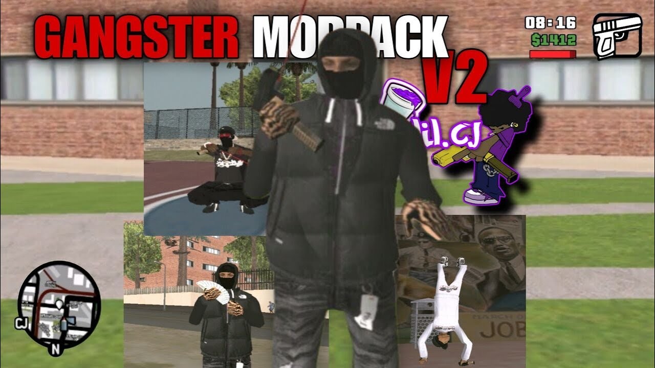 SHARE: GANGSTER MODPACK V2 OFFLINE GTA SA ANDROID