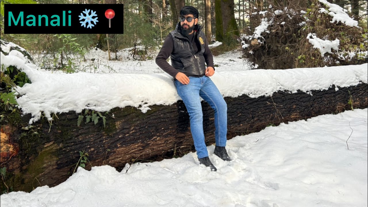 Van Vihar Manali Live Snow | Manali Mall Road 2023 | Anil Rnha