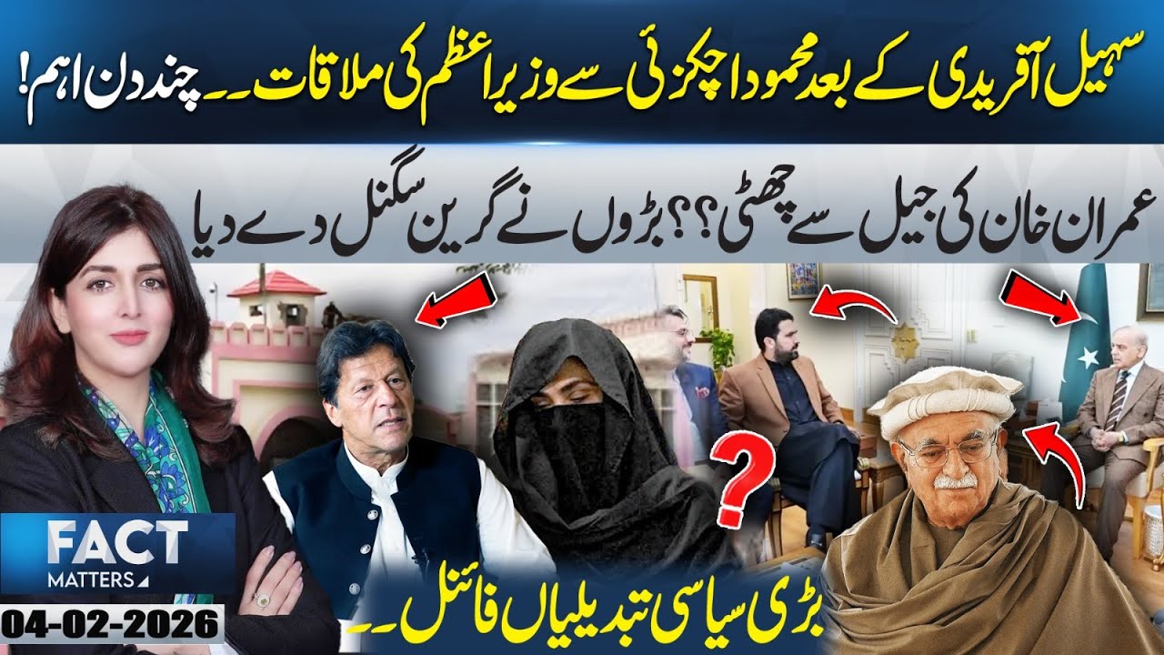 After Sohail Afridi, PM Meets Mahmood Achakzai | 04 Feb 26 | Fact Matters | 365 Plus