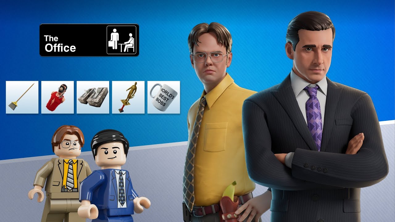 THE OFFICE DWIGHT SCHRUTE & MICHAEL SCOTT x FORTNITE IST DA!