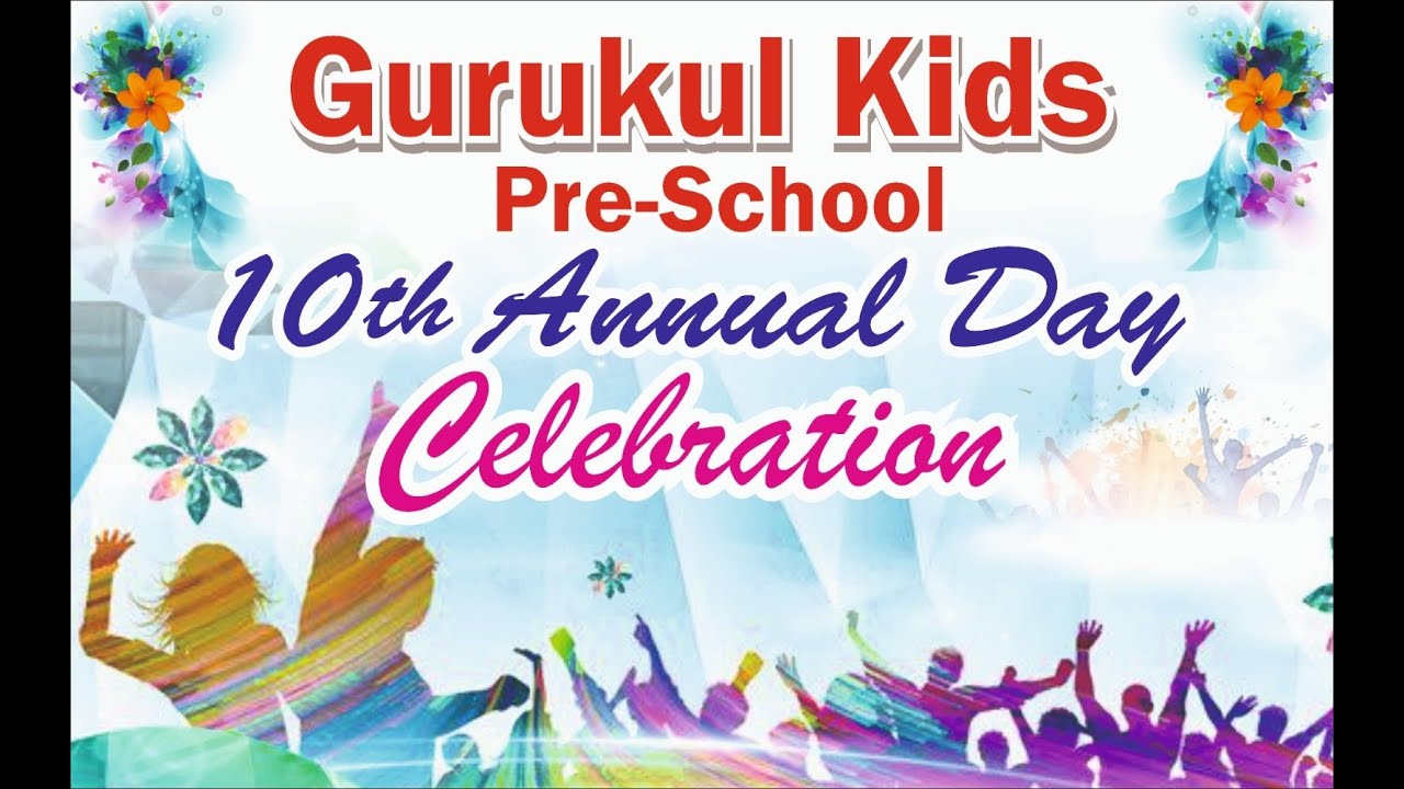 LIVE NOW GURUKUL KIDS PRE SCHOOL 10TH  ANNUAL DAY ON HAPPY LIVE TV