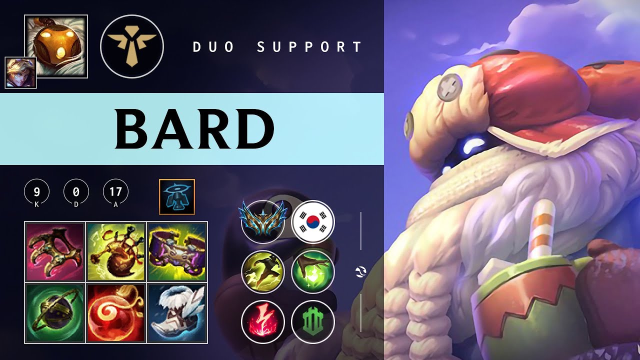 Bard Support vs Braum - KR Challenger Patch 26.02