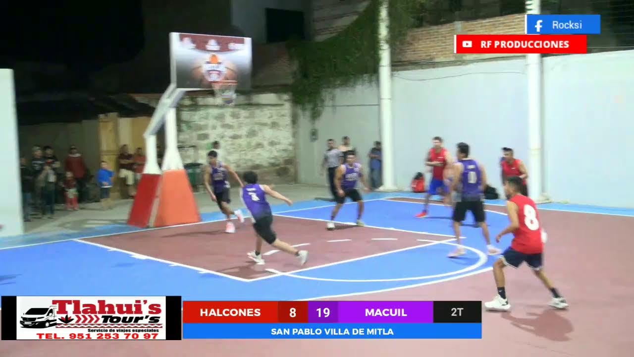 Torneo de Basquetbol en San Pablo Villa de Mitla enero 2026