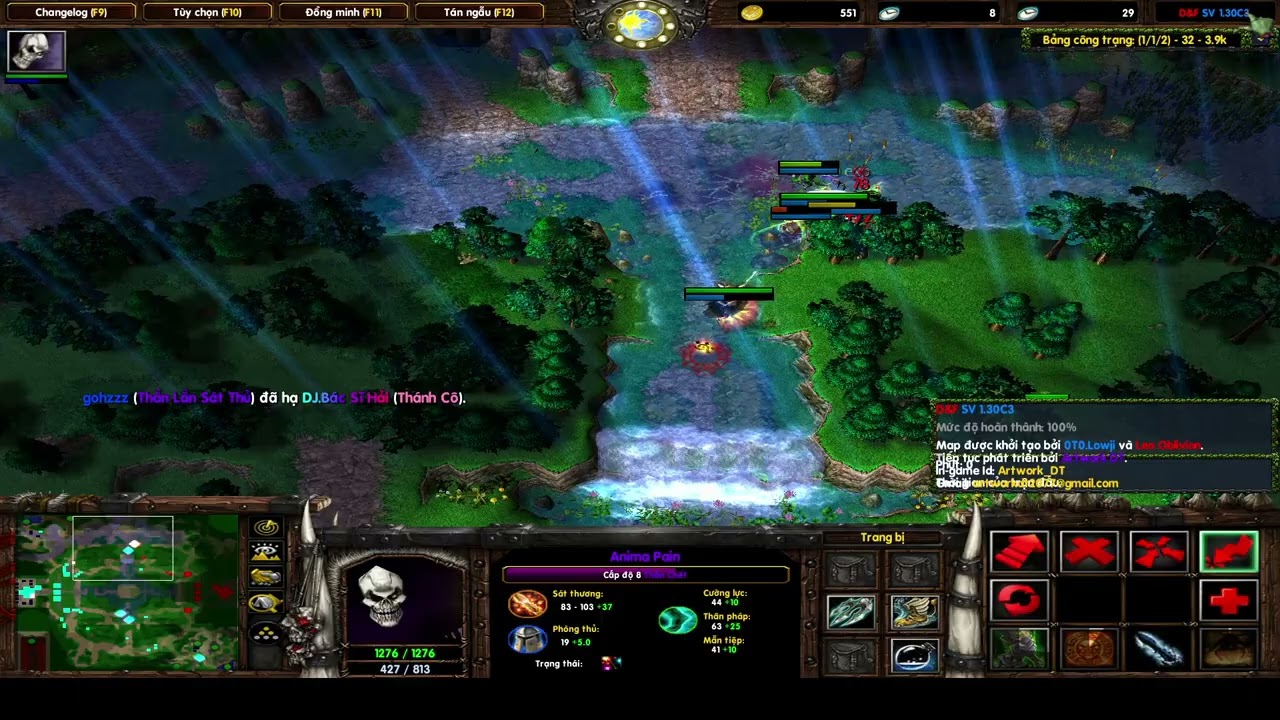 Divide and Fight SV 1.30C3 | Game khó khi gặp bố skill 