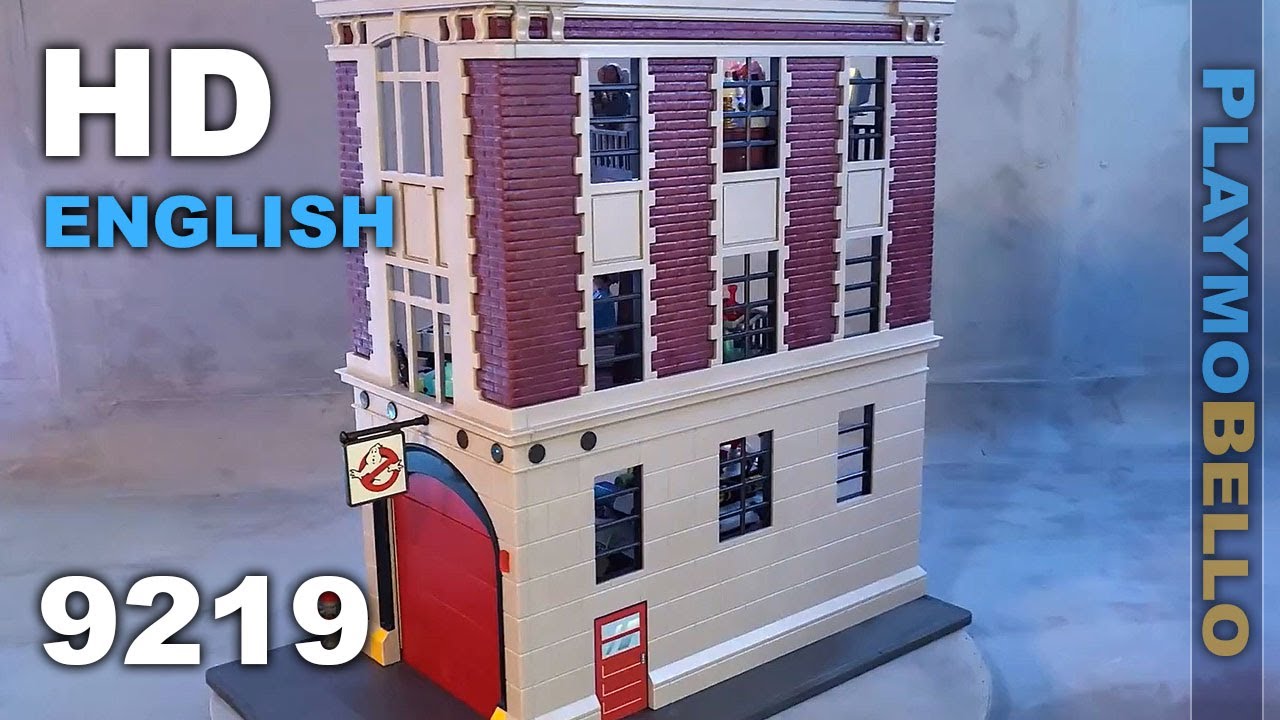 (2017) Playmobil 9219 Пожарная часть Охотников за привидениями (ОБЗОР набора Playmobil)