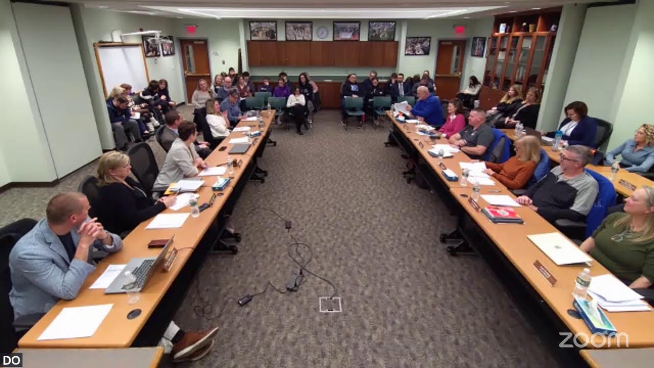 Board of Education Meeting 1/13/2026