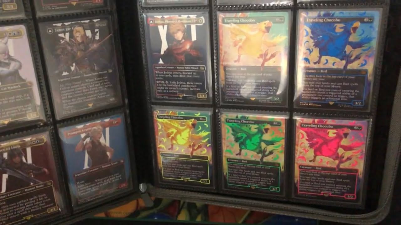 Полная коллекция карт Magic: The Gathering по Final Fantasy &mdash; Through the Ages, Surge Foils и нео...