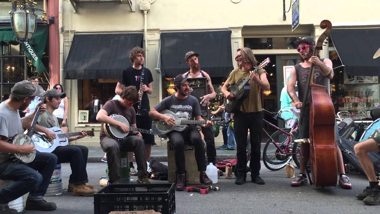 Yes Ma'am / Slue Town Strutters, etc. - Live on Royal St.