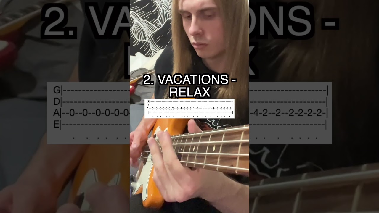 5 Happy Basslines 😃😃😃😃 (With Tabs)
