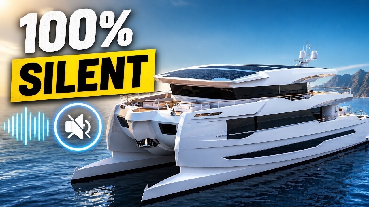 Интригующая яхта на солнечной энергии Silent Yachts 120