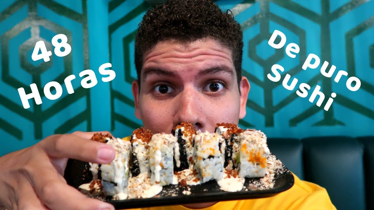 &iexcl;48 HORAS comiendo SUSHI en BARRANQUILLA! 🍘 / SUSHI MASTER COLOMBIA / Iro Ramirez