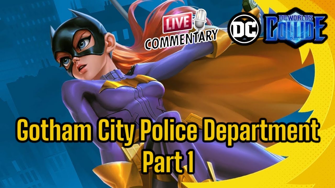 Полицейское управление Готэм-сити. Часть 1 — Столкновение миров DC