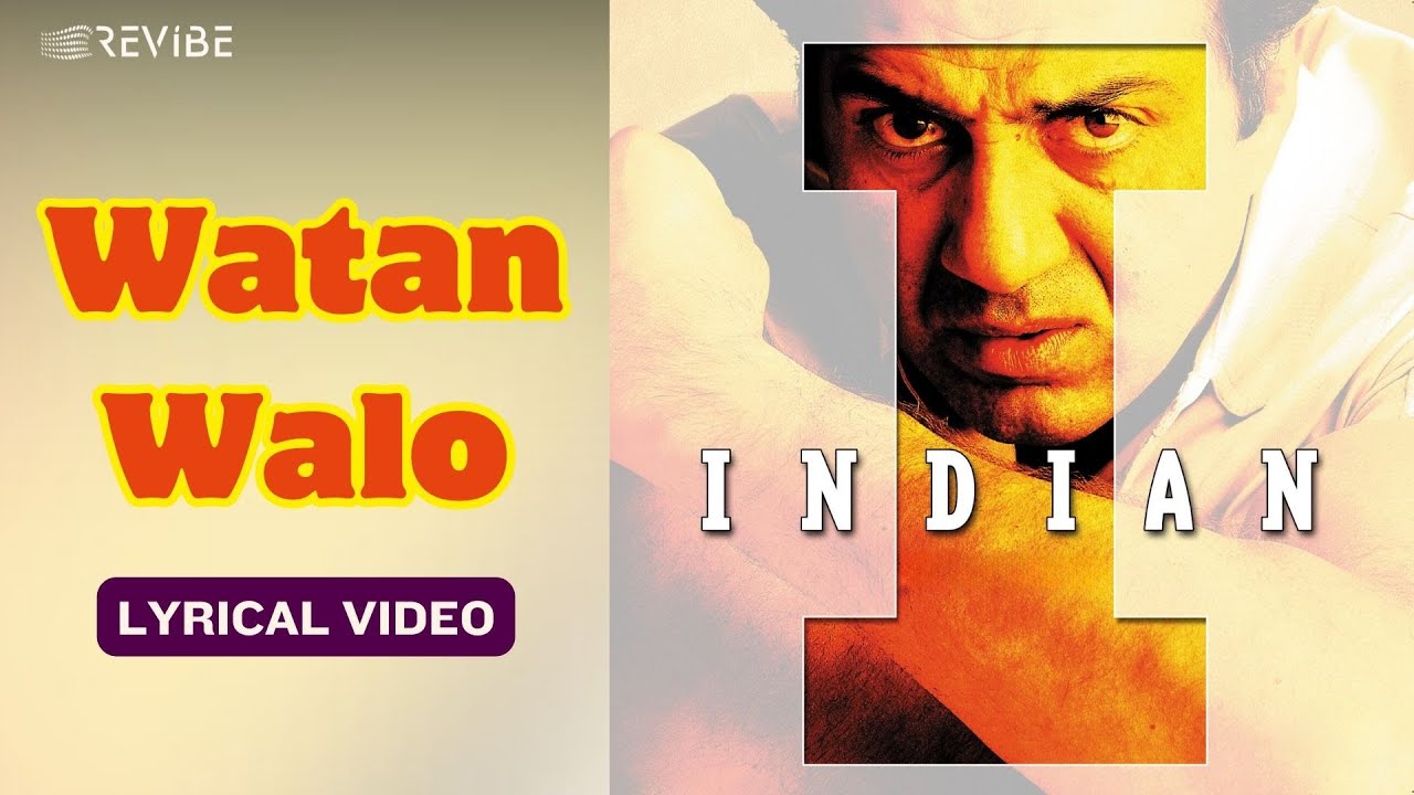 Watan Walo (Official Lyric Video) | Roop Kumar Rathod | Sunny Deol, Shilpa Shetty | Indian