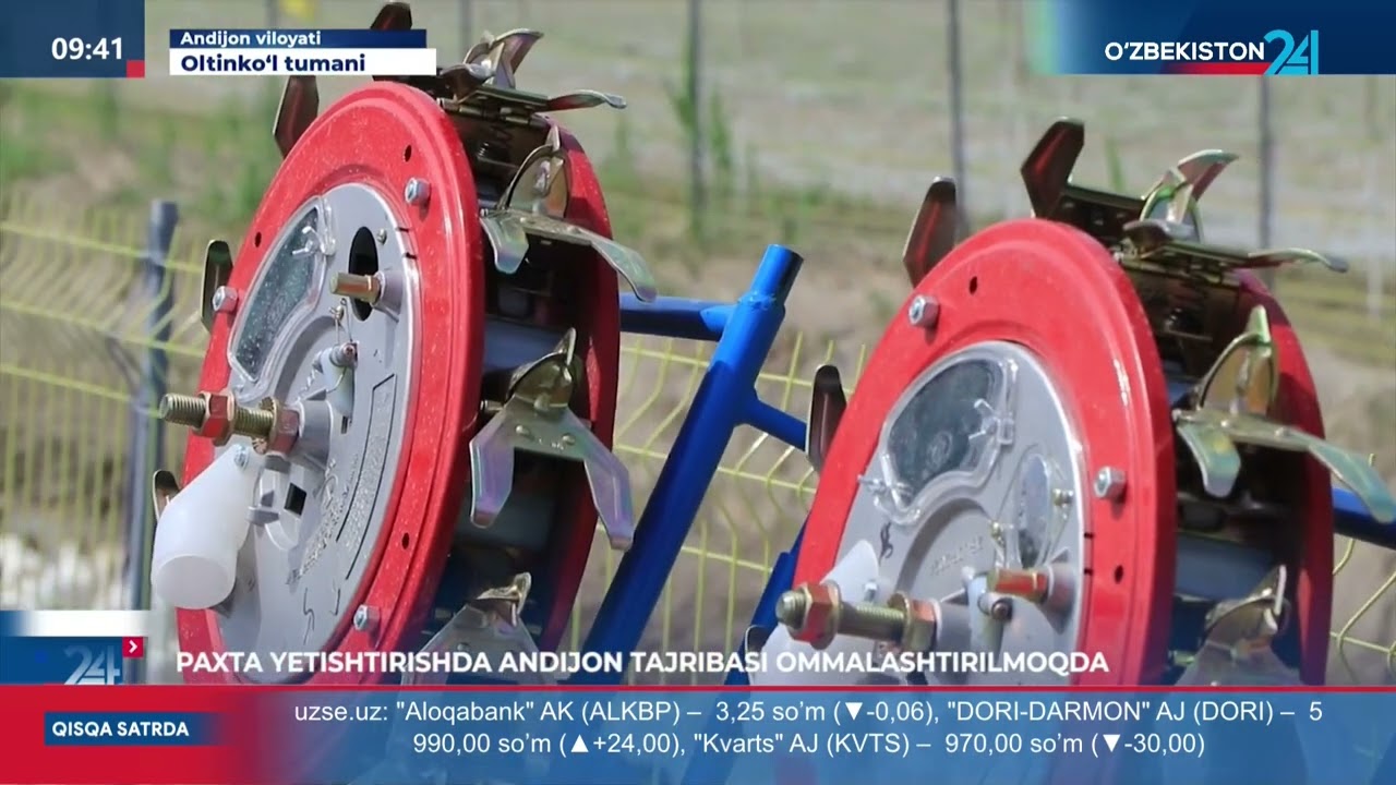 Paxta yetishtirishda Andijon tajribasi dala chetlari va zararkunandalarga qarshi kurashish ishalari