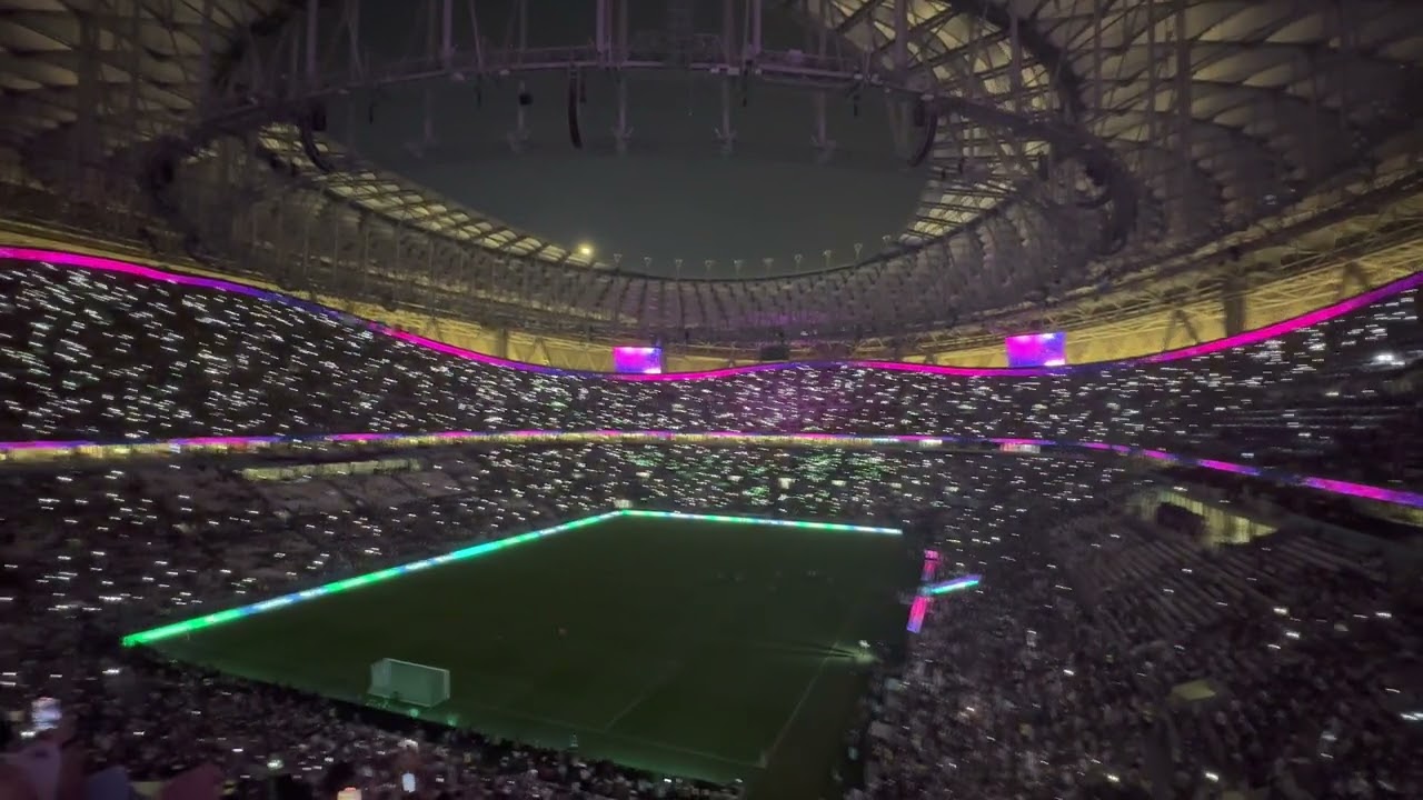 Coldplay / A Sky Full of Stars / at Lusail Stadium / Argentina vs Mexico / 26 November 2022