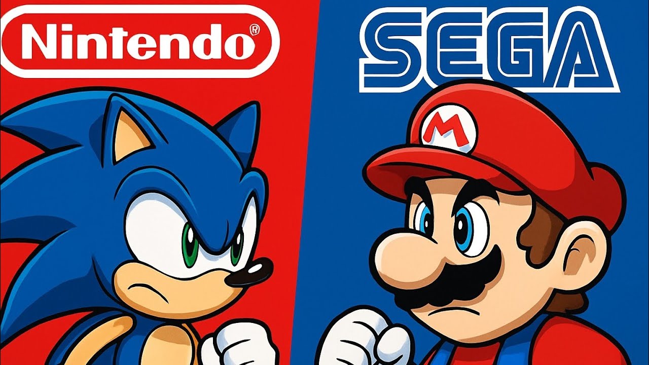 La Mayor Rivalidad en la Historia de Los vídeo Juegos (Nitendo vs Sega)