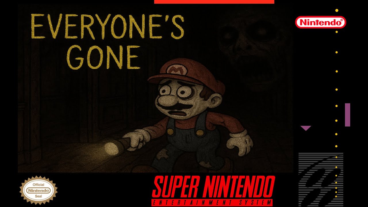 Everyone's Gone (Все концовки) (V1.1) (2025) | Прохождение | SMW Romhack