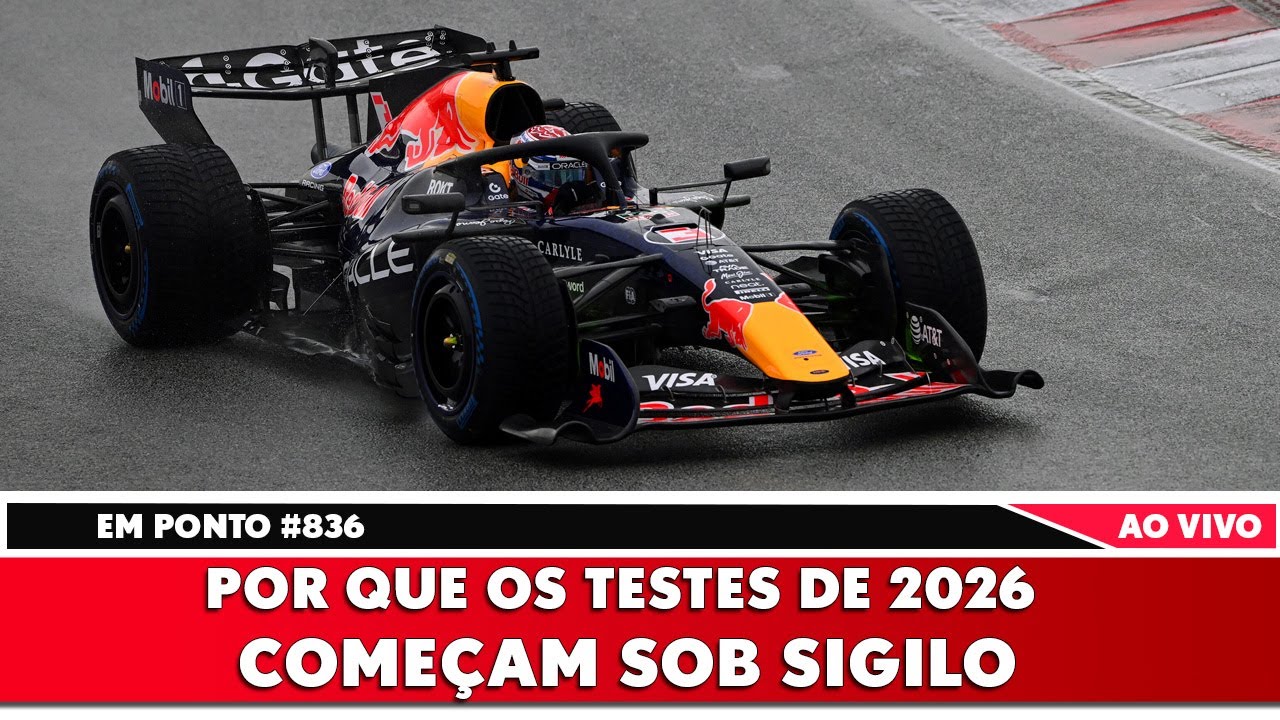 Por que os testes da F1 2026 começam sob sigilo | EM PONTO #835