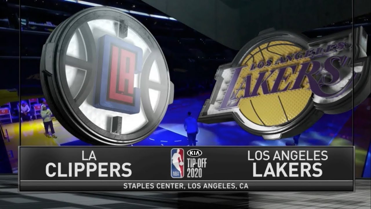 2020-21 NBA Opening Night on TNT Intro/Theme | Clippers vs Lakers