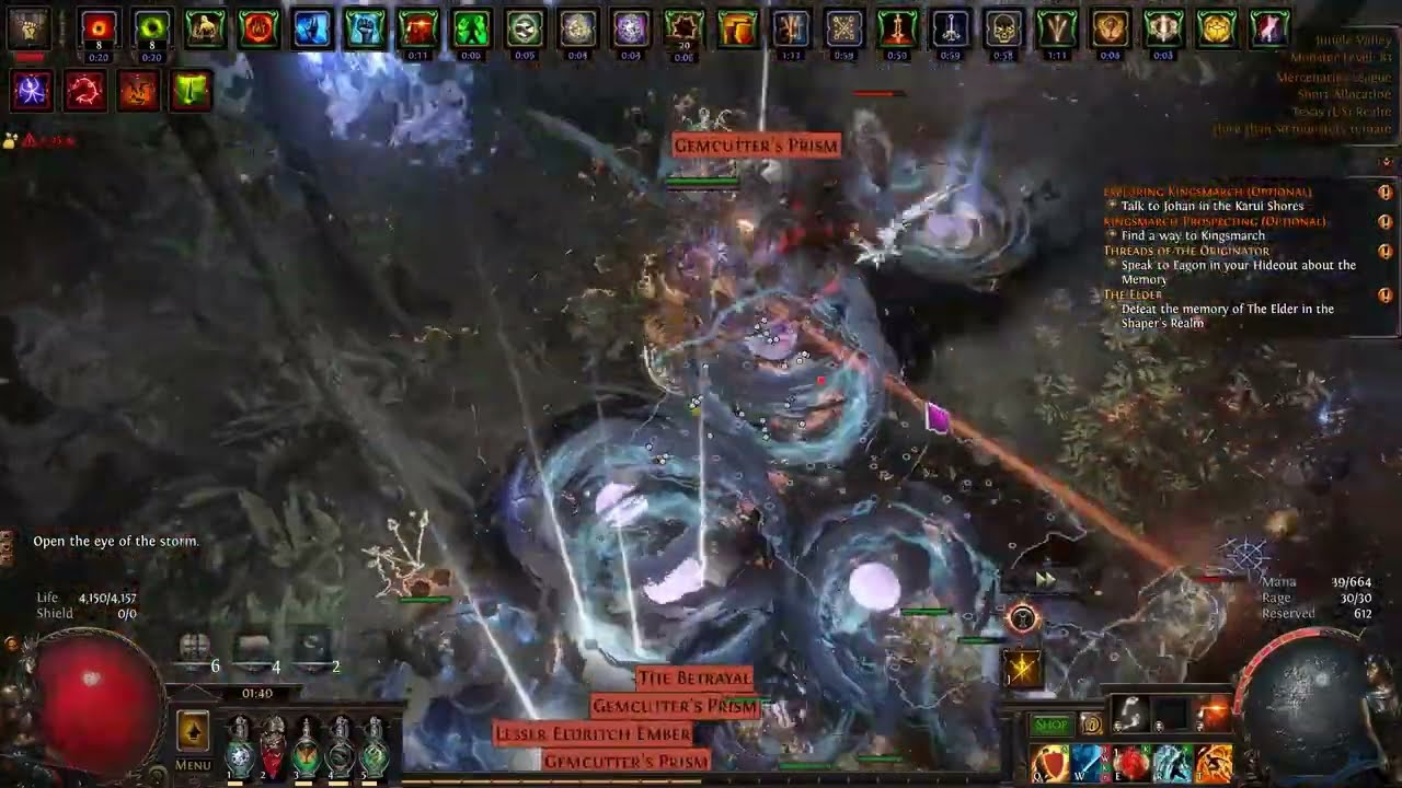 (POE 3.26) Frost Blades Slayer - Altar Farm Map Showcase