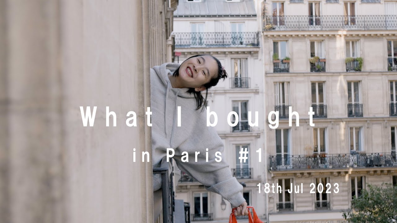 What I bought in Paris #1