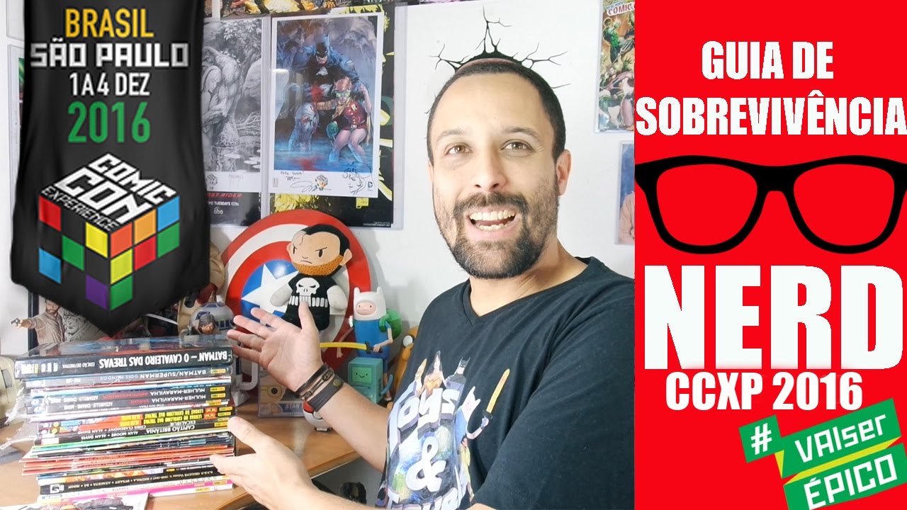 O verdadeiro Guia de sobrevivência NERD na CCXP 2016 [dicas, hotel, HQs para autografar, sketches]