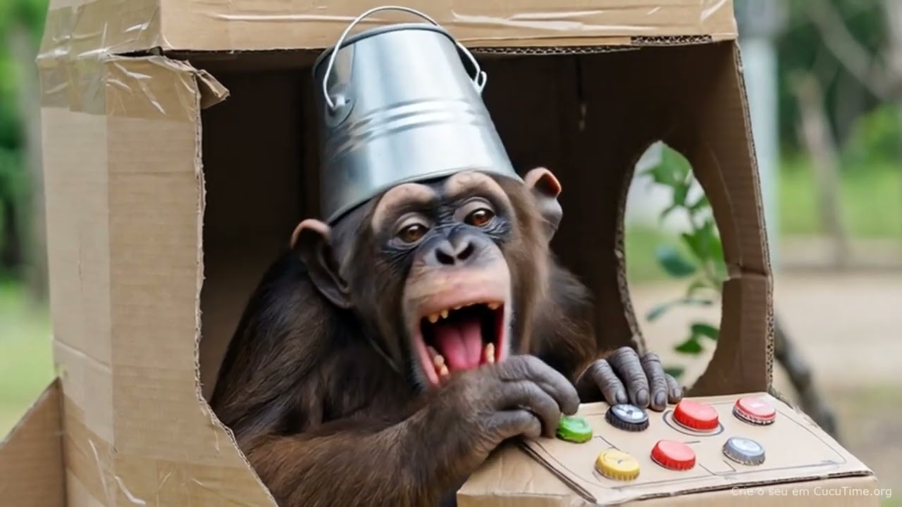 Charly el Chimpancé y el Cohete de Cartón (Portuguese)