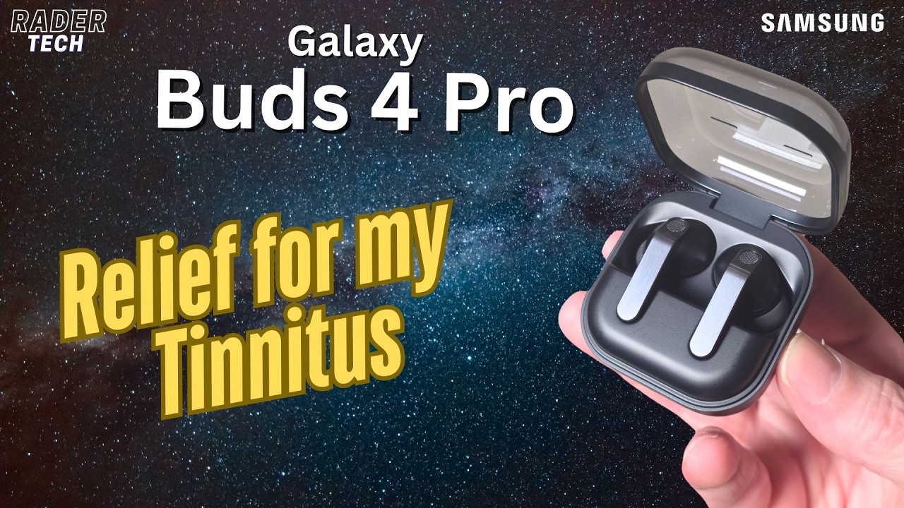 Samsung Galaxy Buds 4 Pro - The only earbuds I can use with Tinnitus
