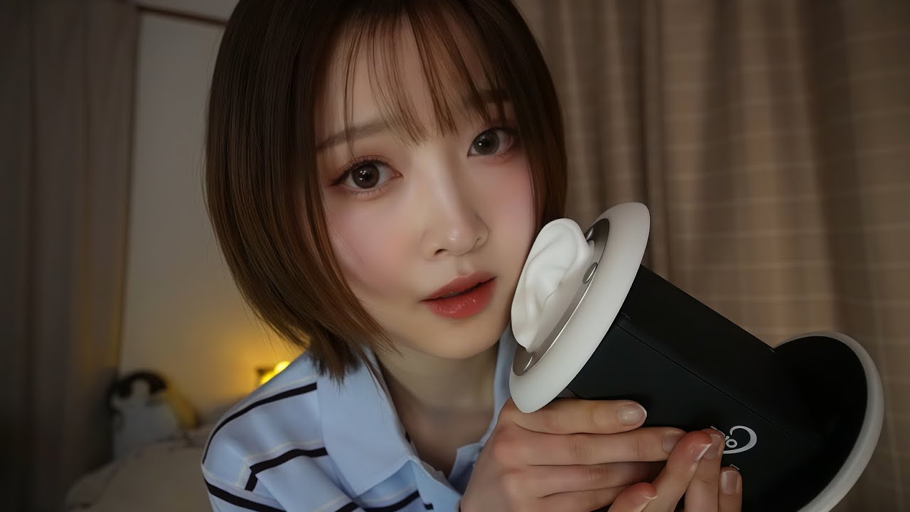 【ASMR】Чистка ушей пальцами и шепот на расстоянии нулевого контакта【Прямо в мозг…】