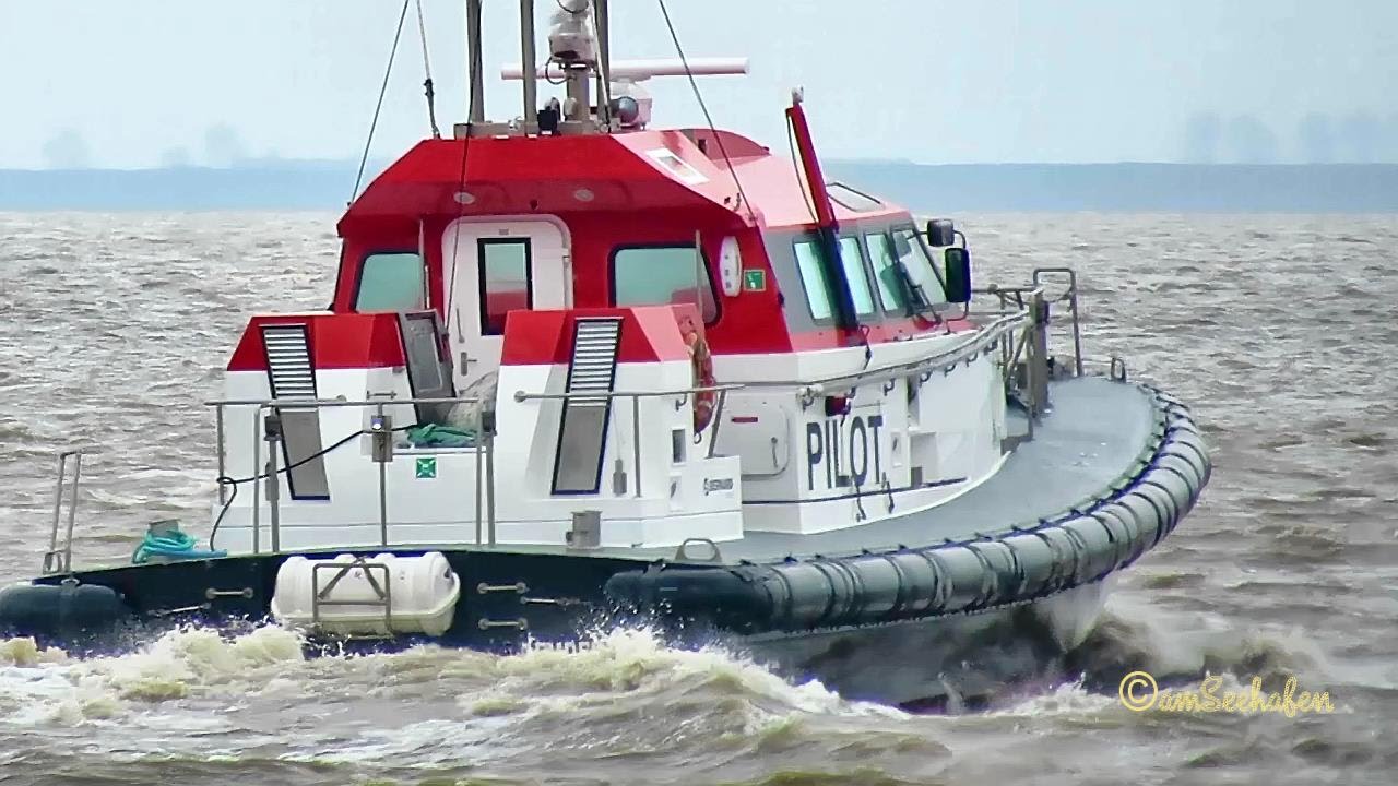 pilot FRYA DBLI MMSI  211536810 Emden Germany Lotse Lotsenboot