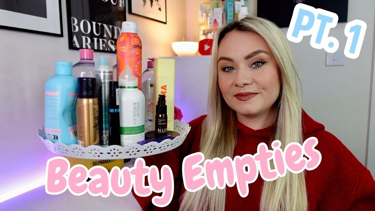 BEAUTY & SKINCARE EMPTIES PT 1! PRODUCTS I'VE USED UP & WHAT I THOUGHT 🗑️ | MISS BOUX