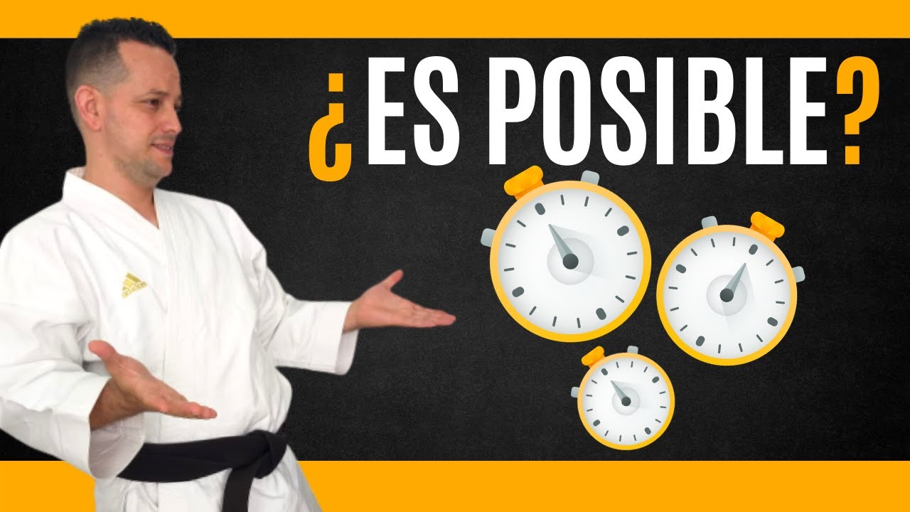🥋C&oacute;mo aprender karate en 5 minutos⏱