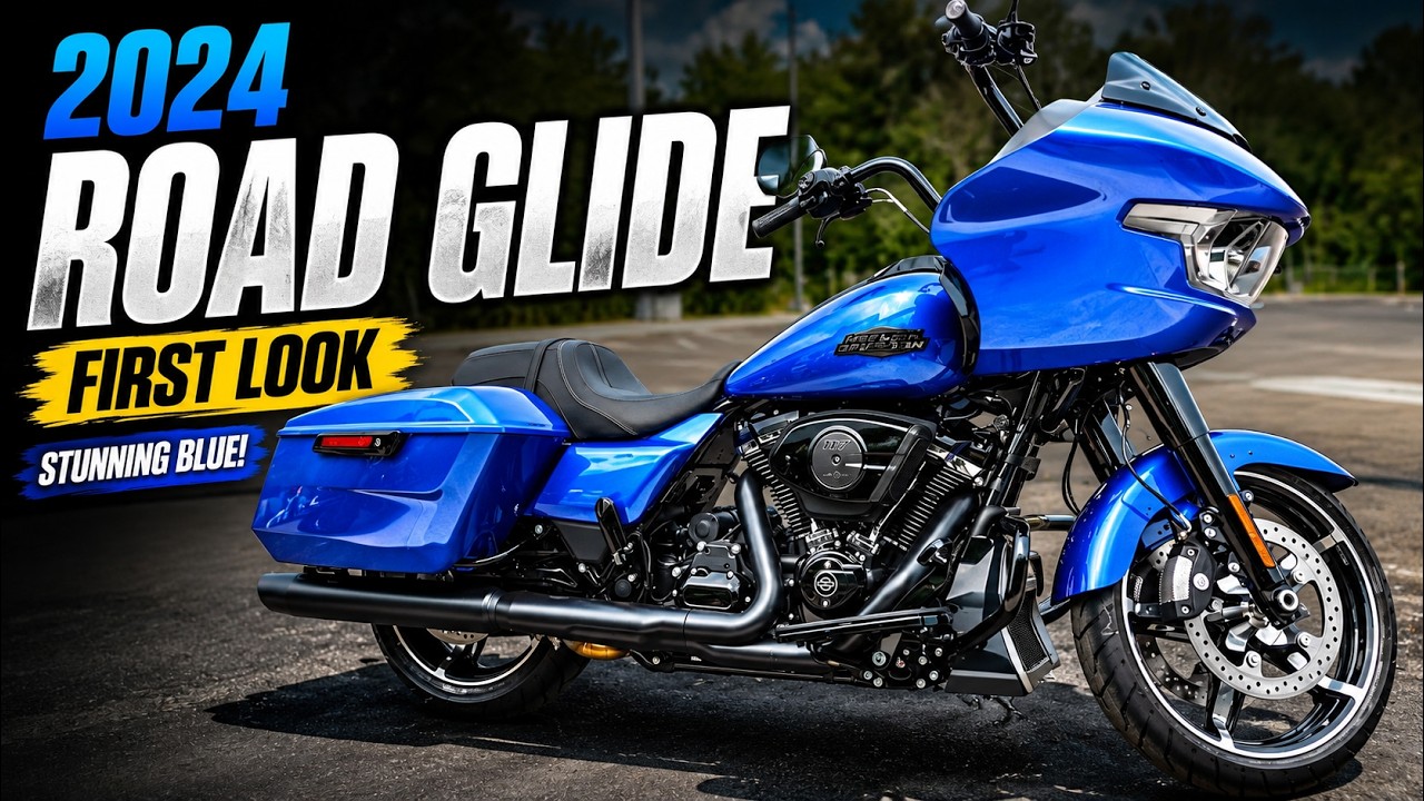Мотоцикл Road Glide 2024 года! 10 вещей, которые нужно знать!