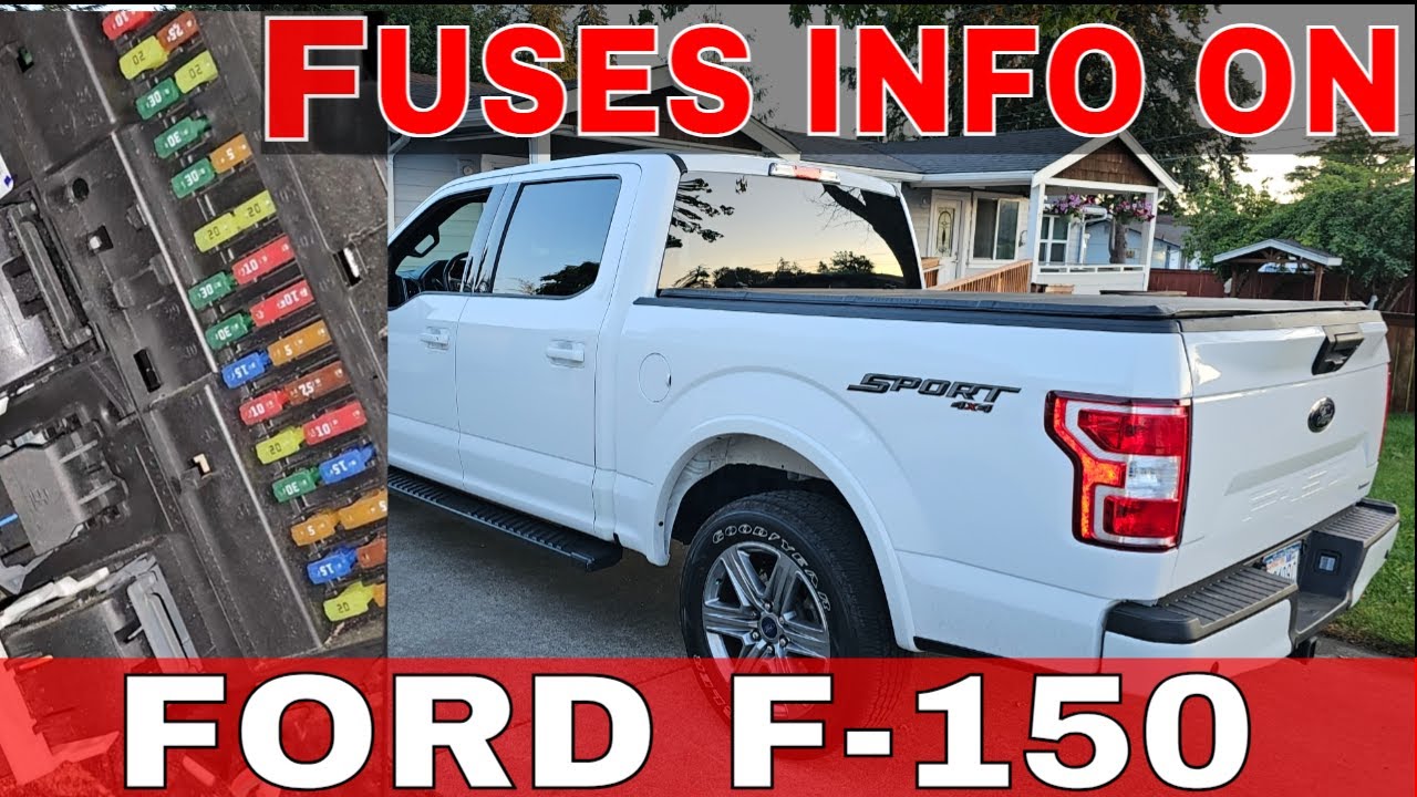 2015-2019 Ford F150 Xlt Sport Model || Fuse Box and Diagram Location