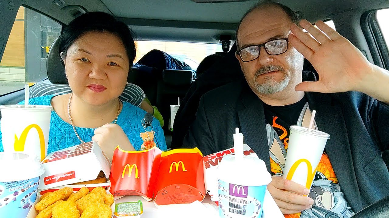 Мукбанг Макдональдс / Mukbang McDonald's