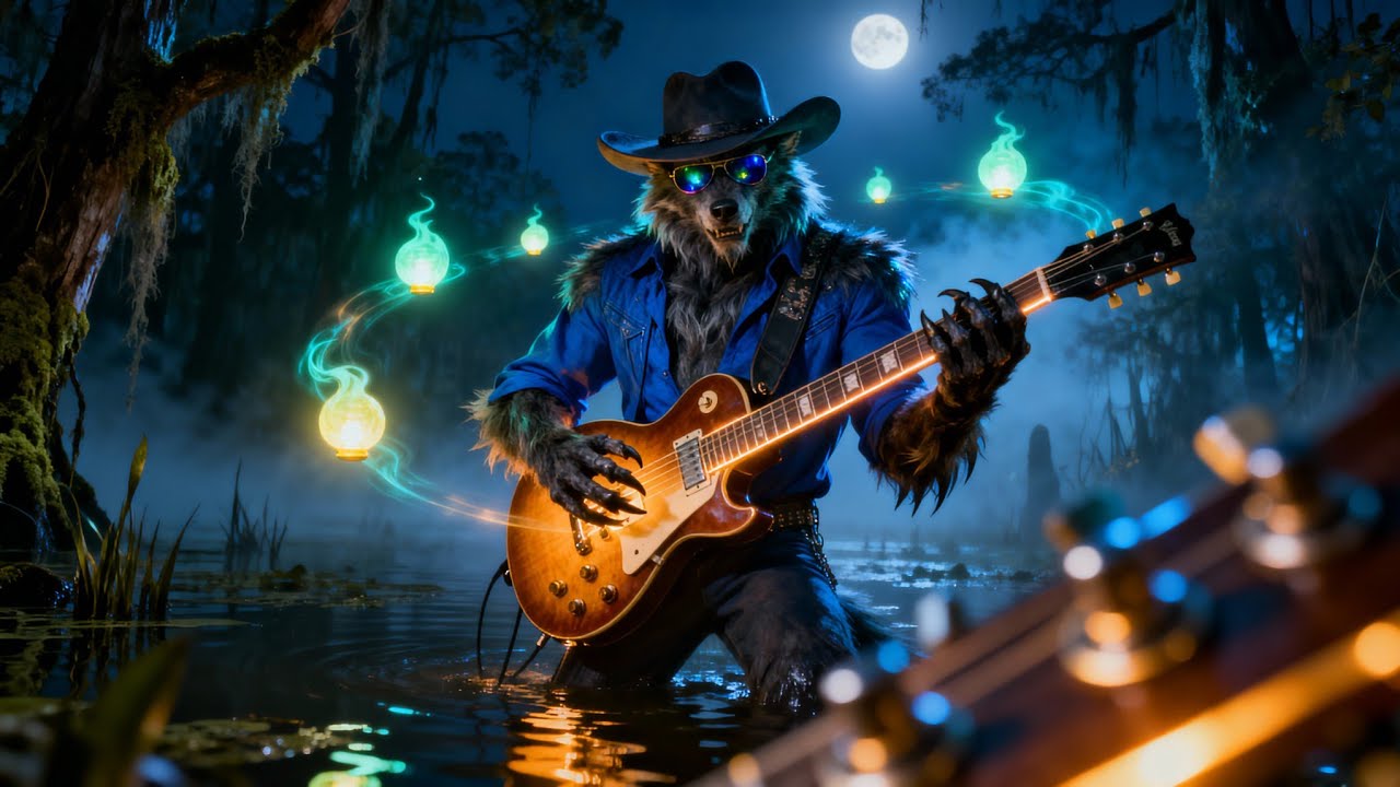 Blues Rock Jam | Cajun Fire — Night of the Rougarou