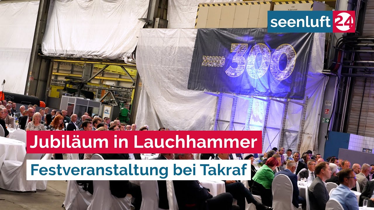 300 Jahre Industriekultur: TAKRAF Group und Stadt Lauchhammer feiern Jubil&auml;um