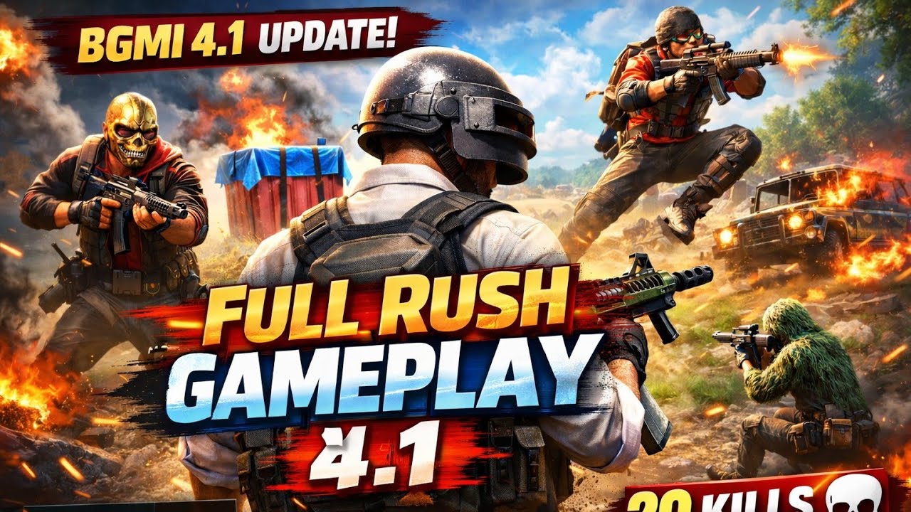 Full agressive Rush gameplay with ultimate set enemy team 25+kills 🔥🔥🔥🏆💯 #bgmi #4k #viralvideo #rush