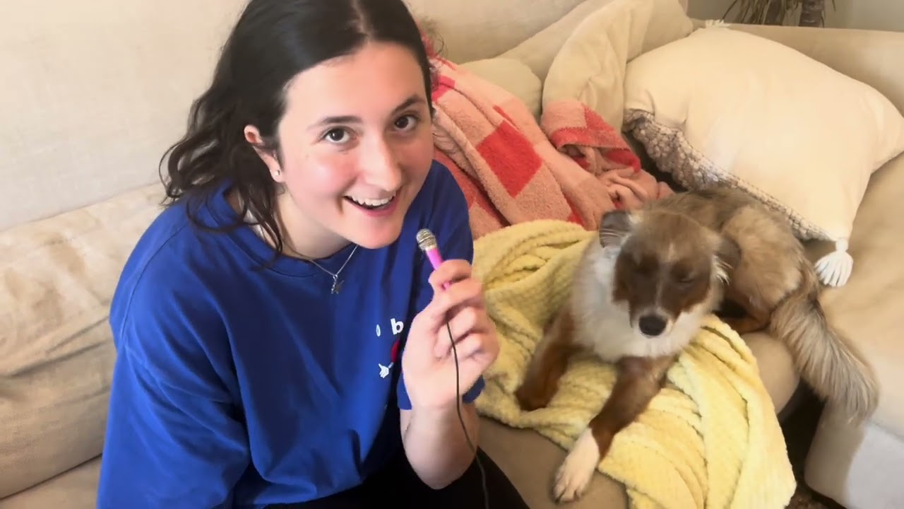interviewing my animals for my chemistry final