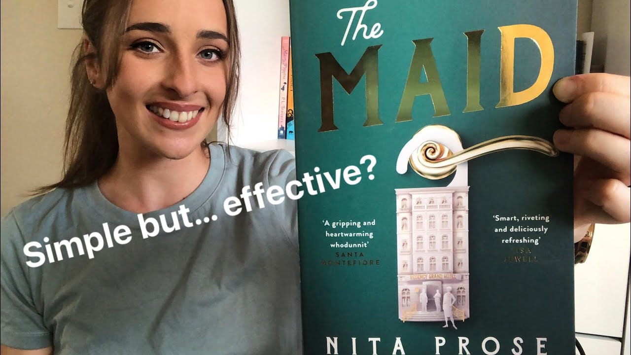 Reviewing new 2022 who dunnit | The Maid by Nita Prose | Spoiler free!