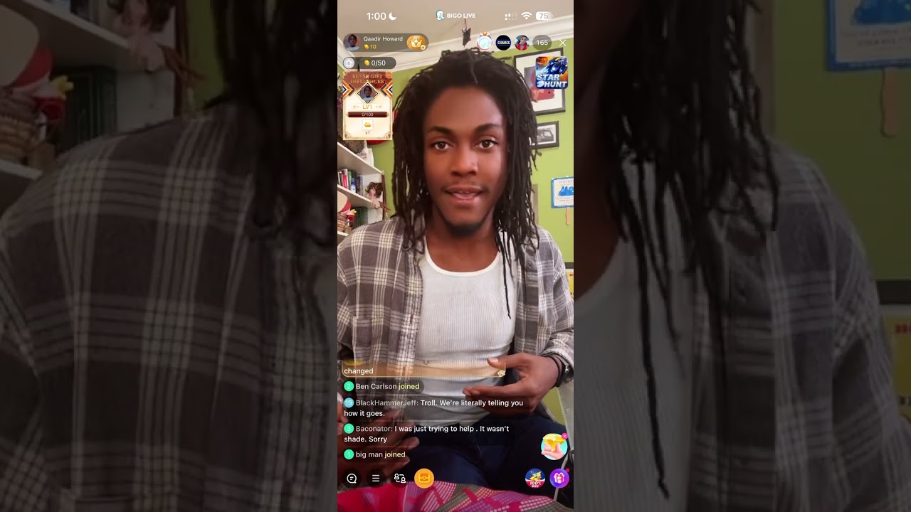 Qaadir Howard Thought He Could Get Away With Vaping On BIGO