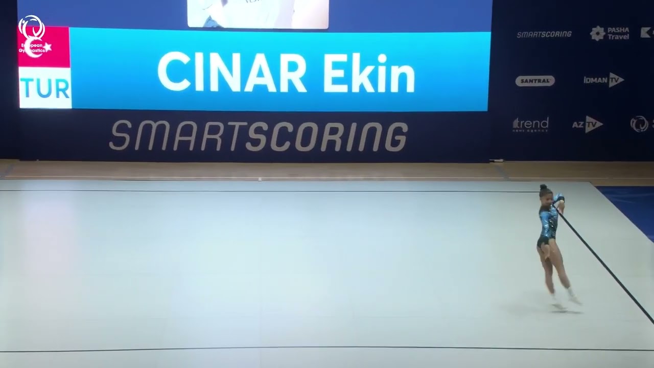 Ekin Cinar (TUR) - 2025 Aerobics European Champion, U15 Individual Women