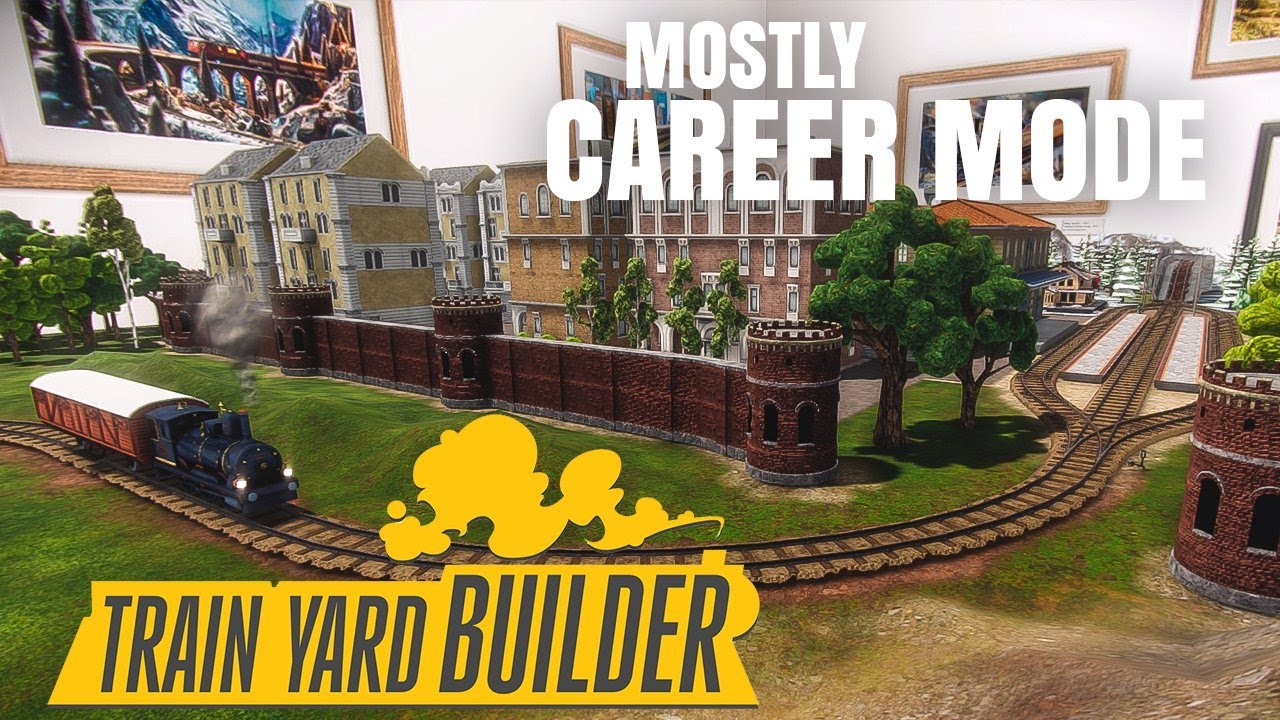 Train Yard Builder. How does career mode play? A quick sandbox overview then career mode gameplay.