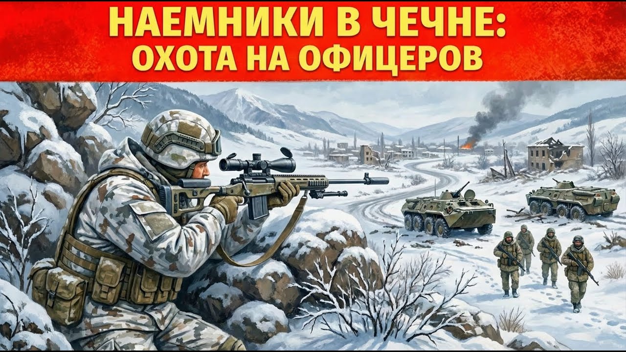 ИНОСТРАННЫЕ СНАЙПЕРЫ В ЧЕЧНЕ: КТО ОТСТРЕЛИВАЛ РОССИЙСКИХ ОФИЦЕРОВ?