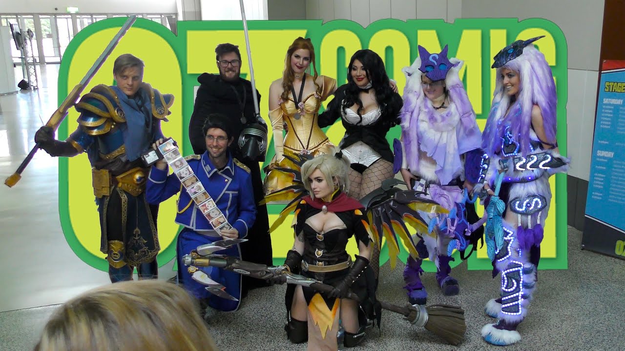 Oz Comic-Con 2017 in 4K [ COSPLAY MUSIC VIDEO ]