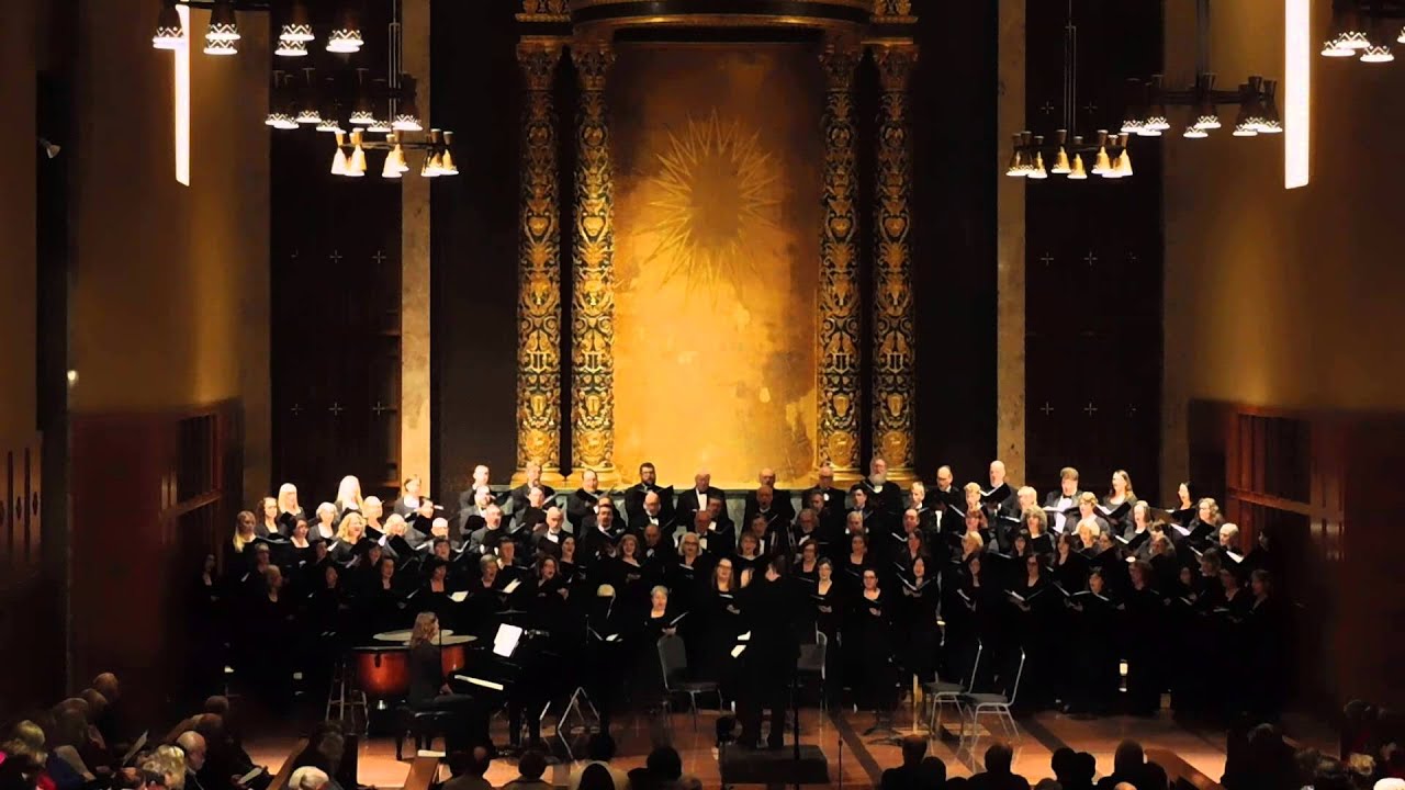 Kirkland Choral Society   12 6 15   Exultate Jubilate   Ola Gjeilo