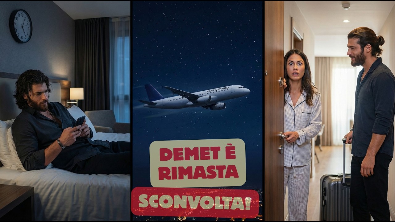 LO SHOCK DI DEMET! Il campanello suona a mezzanotte – Can Yaman era lì con la valigia!