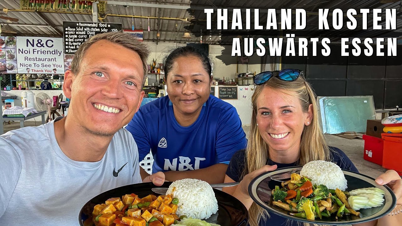 Was kostet ausw&auml;rts essen in Thailand? 🍜Thailand Kosten Video &bull; Koh Samui | VLOG 531
