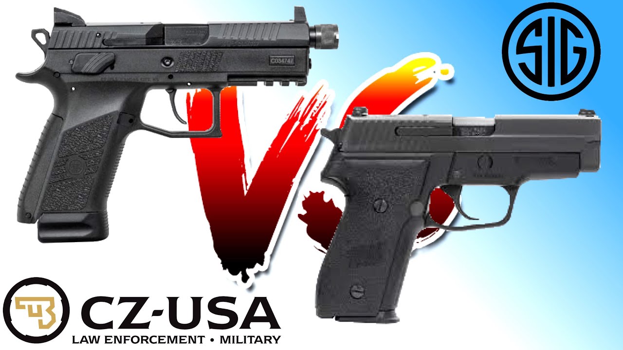 P226 VS P07 Tactical  (Fighting Handgun Comparison)