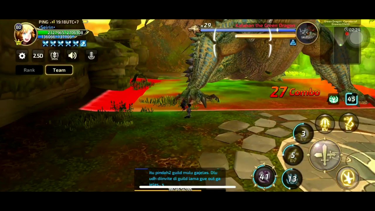 Green Dragon Nest Stage 6 - Solo as Dark Avenger